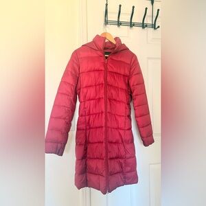Forever 21 women Cherry Puffer Coat
